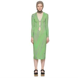 Paloma Wool Green Maxi Dress